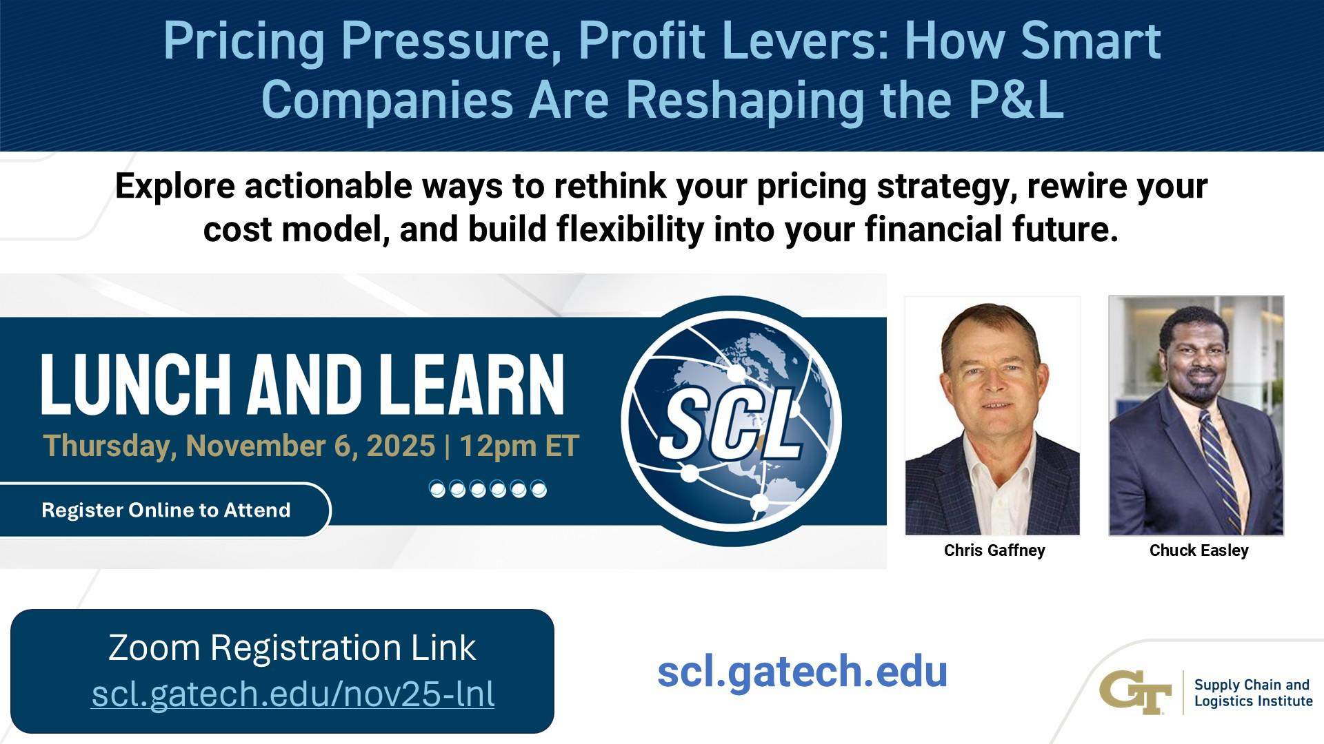FREE Webinar: "Pricing Pressure, Profit Levers: How Smart Companies Are Reshaping the P&L"