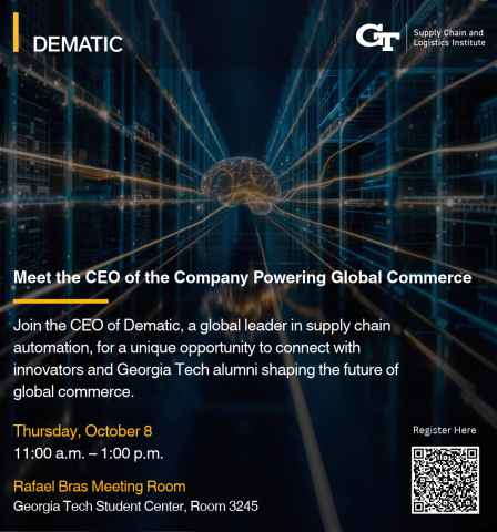 Registration info for Dematic Day