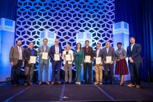 Members of the Georgia Center of Innovation – Logistics Advisory Board gathered at the 2025 Georgia Logistics Summit